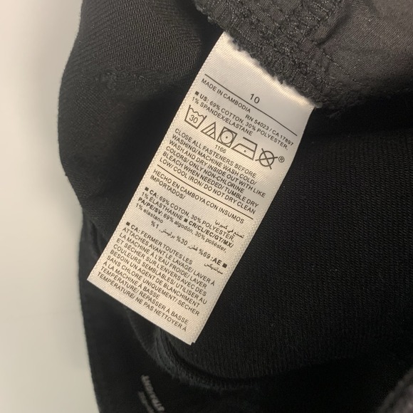 Old Navy Jeans Womens 10 High Rise Wow Straight Black Classic Stretch Denim - Picture 6 of 9